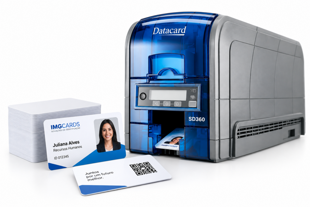 Aplicações da Impressora Datacard SD360