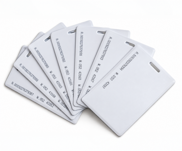 Cartões de proximidade 125 kHz Clamshell resistentes para controle de acesso