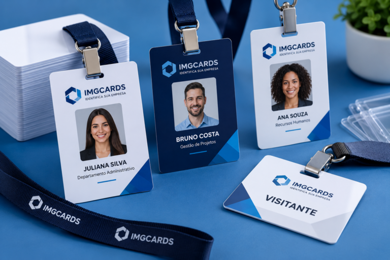 Crachás PVC e Mifare personalizados para empresas