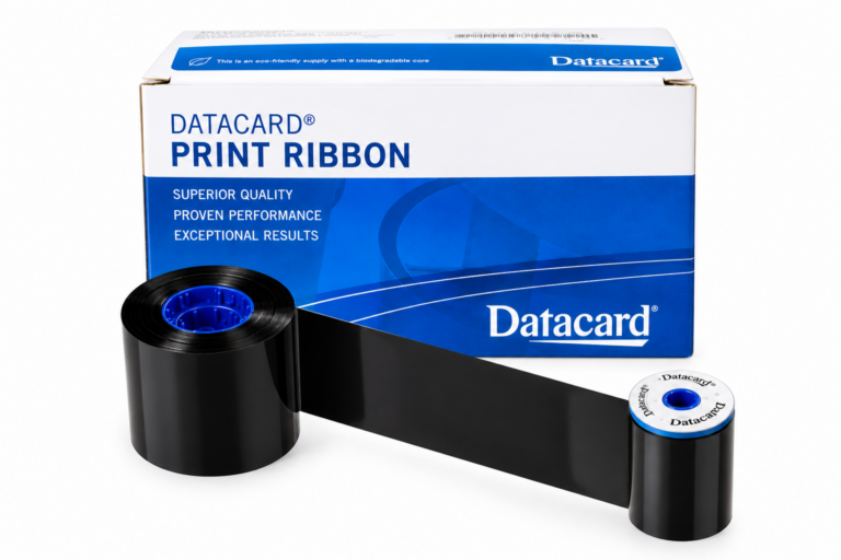 Ribbon Datacard 532000-053 preto HQ para impressoras Datacard SD160, SD260 e SD360, com rendimento de até 1.500 impressões
