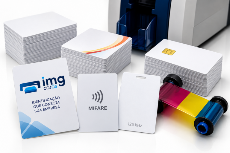 Cartões PVC Mifare e cartões de proximidade para identificação e controle de acesso